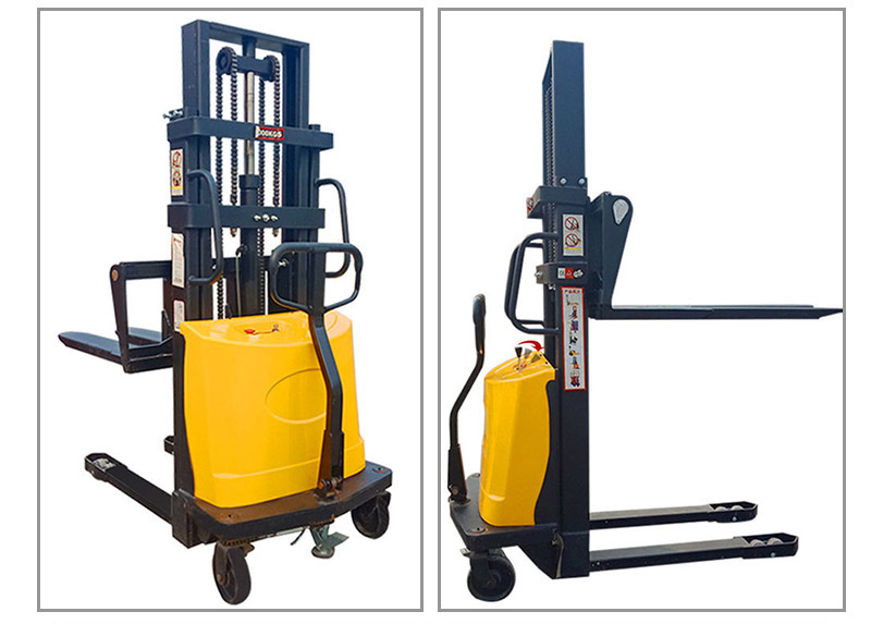 半電動托盤堆高車2